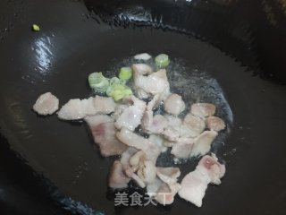 肉片炒紫菜头步骤6