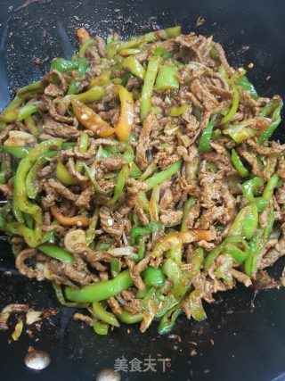 让人食欲大开的孜然炒肉步骤10