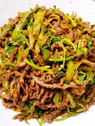 让人食欲大开的孜然炒肉步骤13