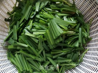 韭菜虾仁步骤3