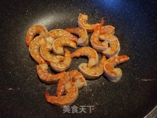 韭菜虾仁步骤4