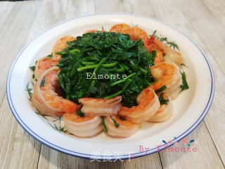 韭菜虾仁步骤9