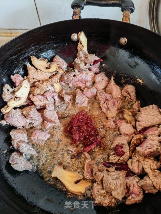 土豆胡萝卜炖牛腩步骤2