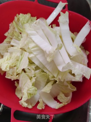 鸡蛋炒白菜步骤1