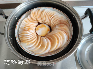 鲜蒸白萝卜步骤4