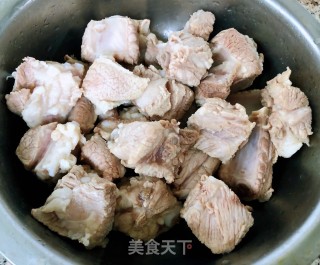 #炖菜#山药胡萝卜炖排骨步骤3
