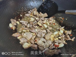 豆角炒莲藕步骤2