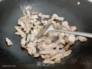 小炒五花肉步骤4