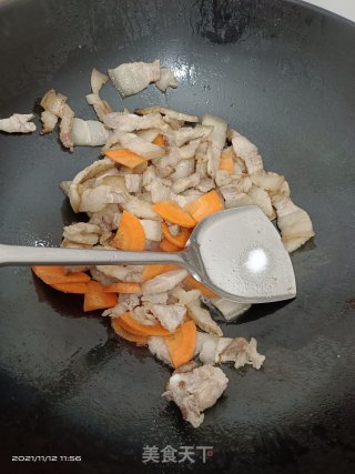 小炒五花肉步骤7