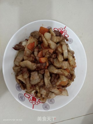 小炒五花肉步骤10