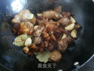 红焖羊肉萝卜步骤5