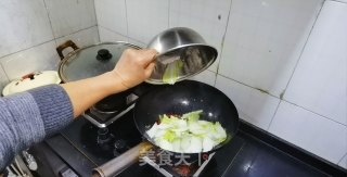 白菜粉条炖豆腐步骤7