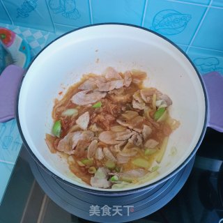 辣白菜炖豆腐步骤10