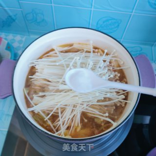 辣白菜炖豆腐步骤15