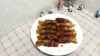 金针菇肥牛卷步骤11