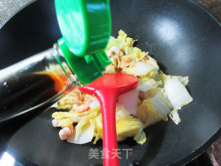 虾仁炒大白菜步骤6 虾仁炒大白菜步骤6