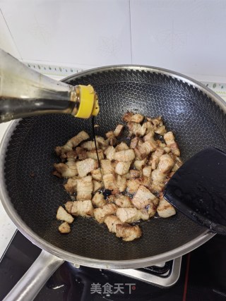 红烧肉炖海带步骤9