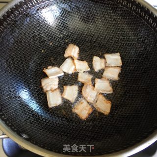 花生芽炒香干步骤2