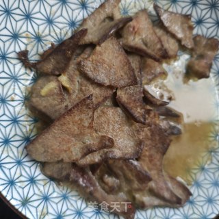 冬瓜炒猪肝步骤3