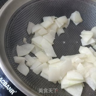 冬瓜炒猪肝步骤8