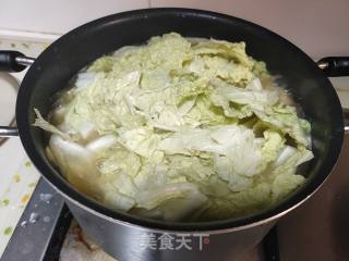 豆腐白菜煮年糕步骤8
