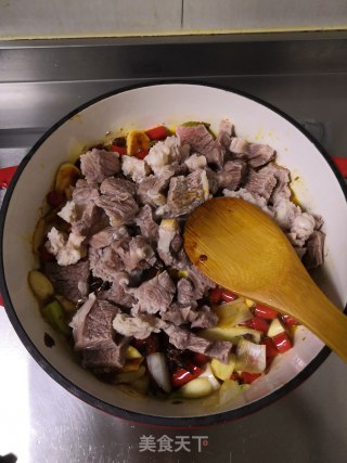 酸菜炖牛肉步骤10