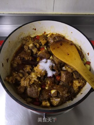 酸菜炖牛肉步骤12