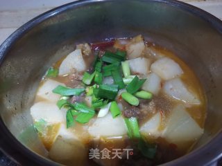 牛腩炖萝卜步骤8