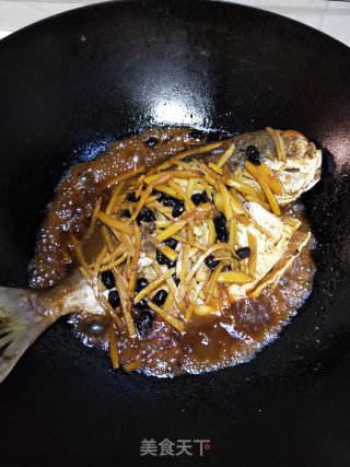 豆豉炖鲳鱼步骤8