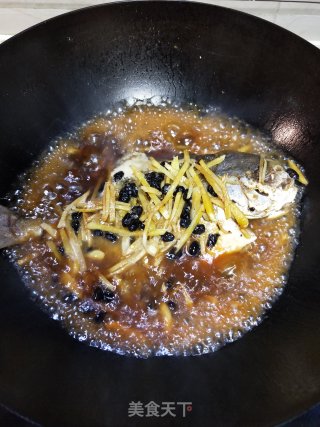 豆豉炖鲳鱼步骤7