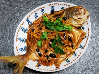 豆豉炖鲳鱼步骤9