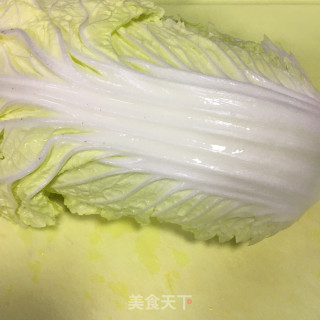 豆豉油渣炒白菜步骤1