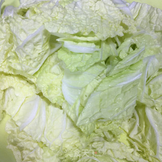 豆豉油渣炒白菜步骤3