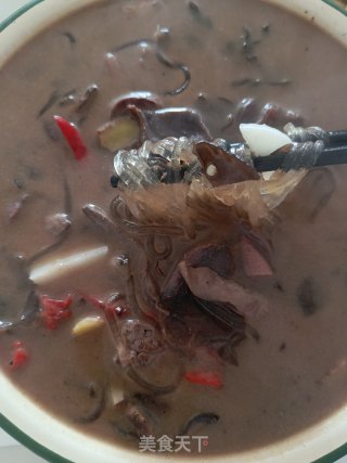 鸡杂木耳红薯粉步骤8