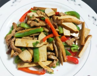 香干炒肉丝步骤12 香干炒肉丝步骤12