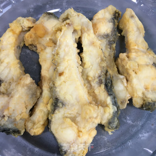 糖醋青椒鱼块步骤1