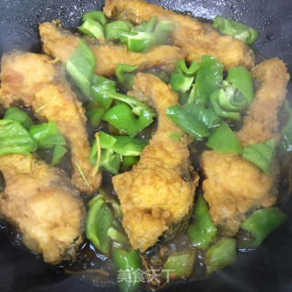 糖醋青椒鱼块步骤9