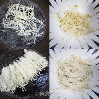 酸辣开胃酸汤肥牛金针菇步骤2
