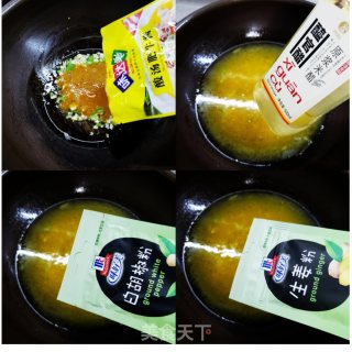 酸辣开胃酸汤肥牛金针菇步骤5