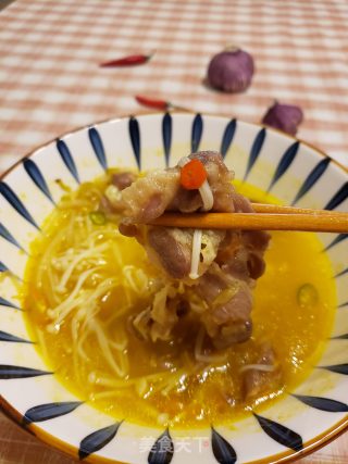 酸辣开胃酸汤肥牛金针菇步骤9