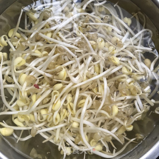 黄豆芽炖粉条步骤1