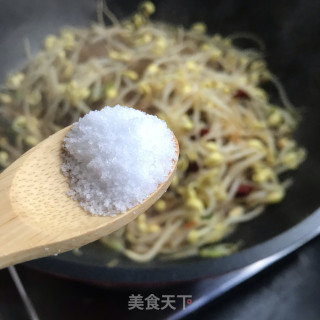 黄豆芽炖粉条步骤8