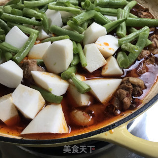 香辣鸡块炖芋头步骤9