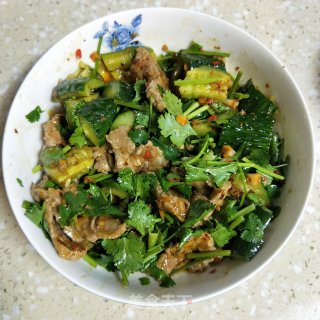 黄瓜拌牛肉 步骤14