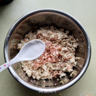 干炸豆腐肉丸子步骤2