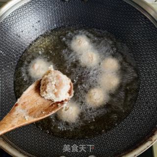 干炸豆腐肉丸子步骤7