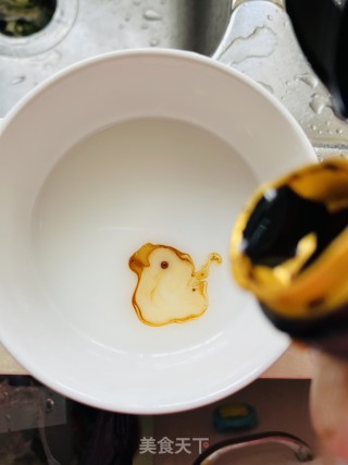 肉末扒菠菜步骤16