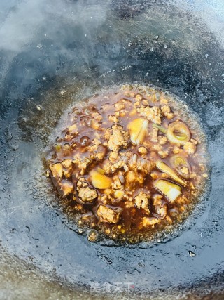 肉末扒菠菜步骤18