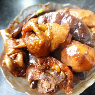 鸡公炖紫扁豆步骤11