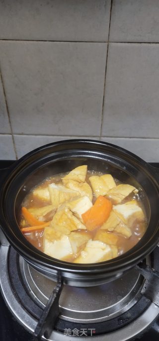 牛肉豆腐煲步骤8